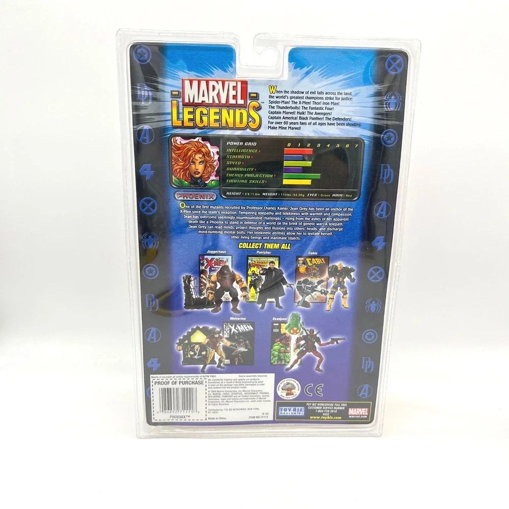 Marvel Legends Series VI Phoenix Jean Grey Action Figure Toy Biz 2004 Sealed